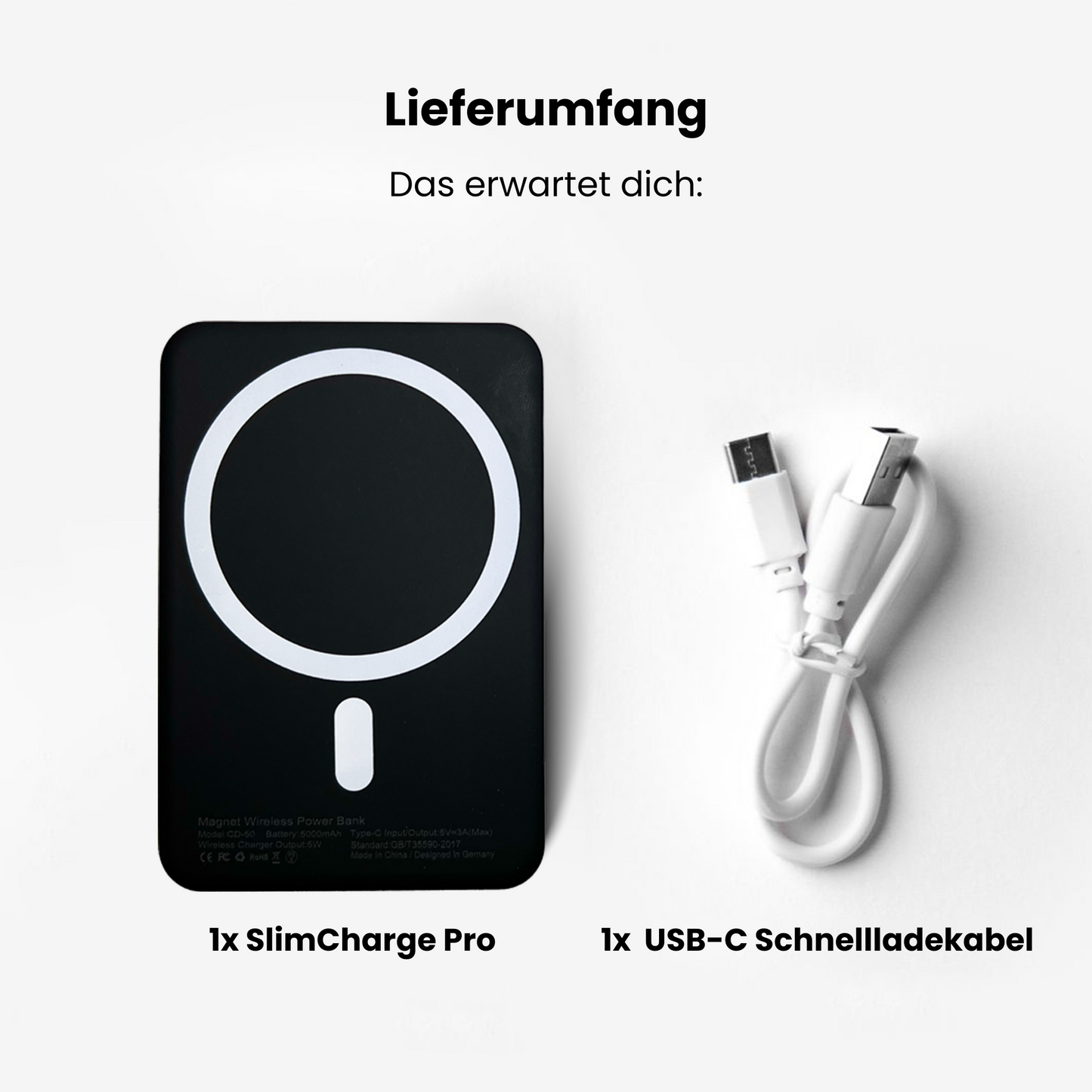 SlimCharge Pro - Magnetische PowerBank