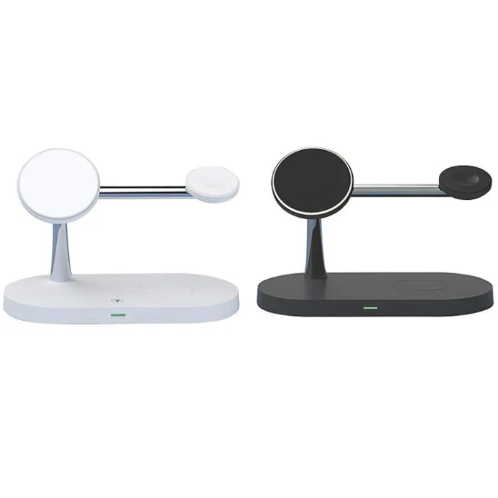 LuxCharge - 4-in-1 Kabellose Ladestation für Apple und Samsung (Android)