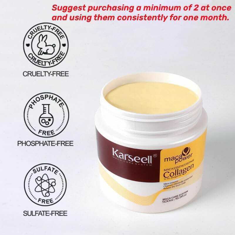 KARSEELL MASCARILLA COLAGENO CABELLO SOLO ESTA SEMANA COMPRA 1 Y LLÉVATE 2
