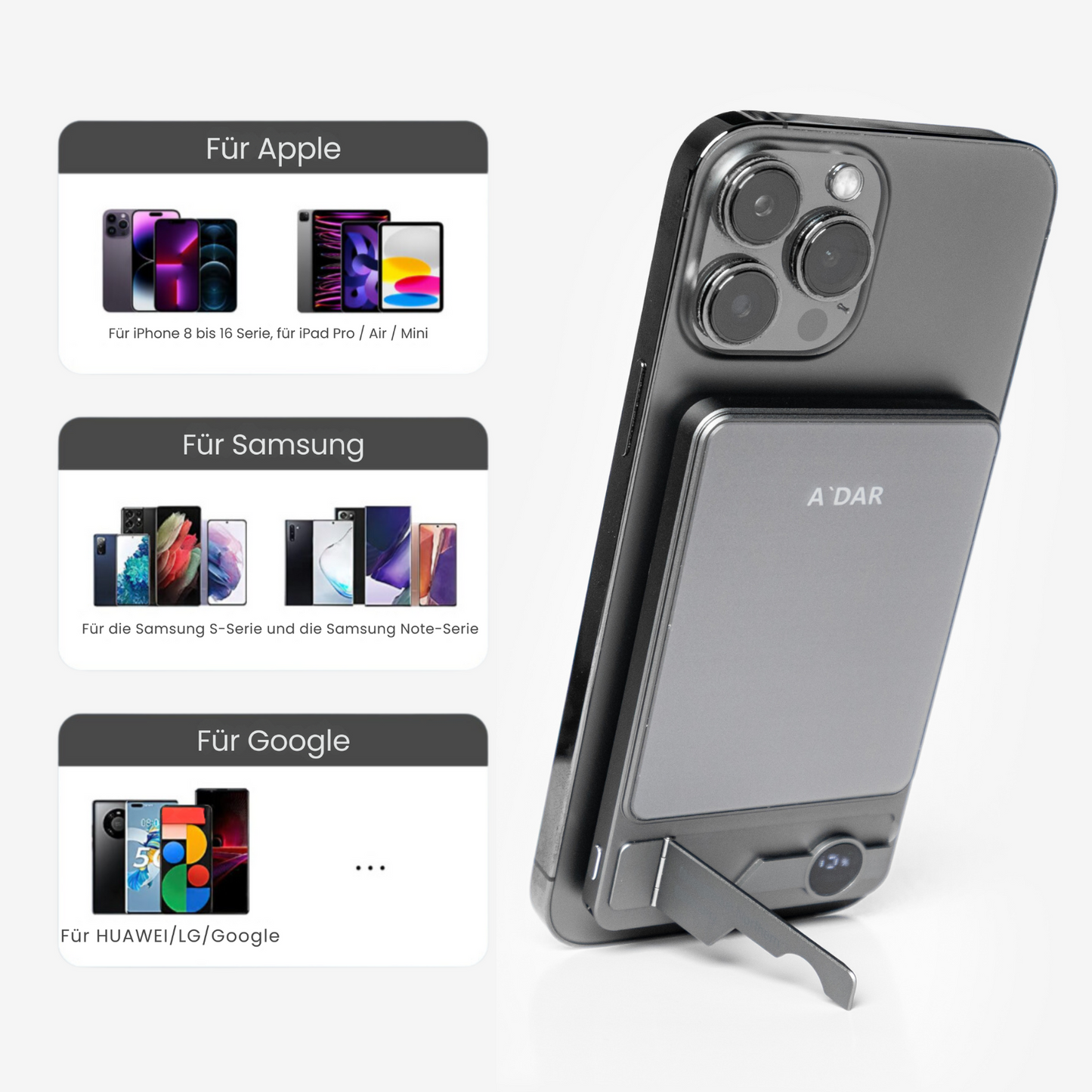 NordCharge MAX - Magnetische PowerBank(10.000mAh, Slim)