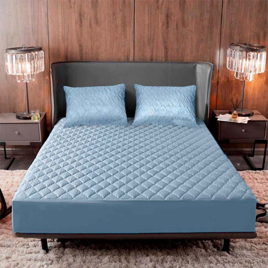 SleepSafe 3X 💦  Protector de colchon antiliquido 100x190 ¡COMPRA 1 Y LLEVA EL SEGUNDO CON 50% DE DESCUENTO! 😱