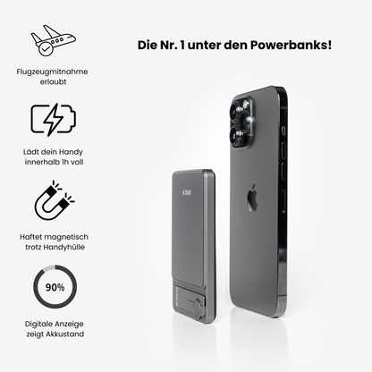 NordCharge MAX - Magnetische PowerBank(10.000mAh, Slim)