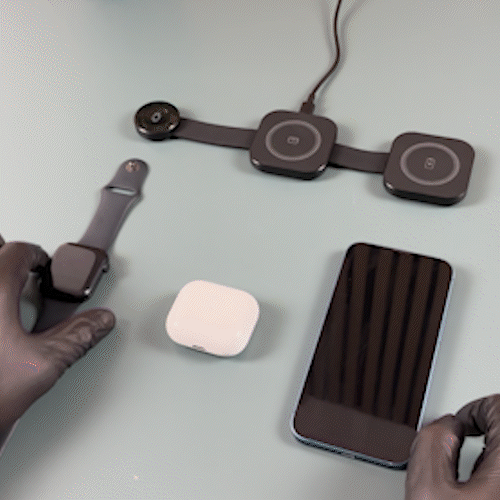 AdarGo! - kabelloses & 3-in-1 Faltbares Ladepad