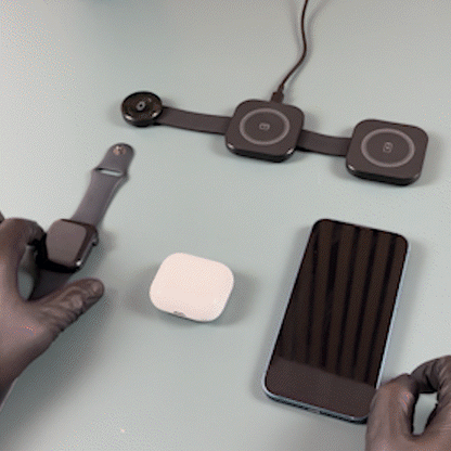 AdarGo! - kabelloses & 3-in-1 Faltbares Ladepad