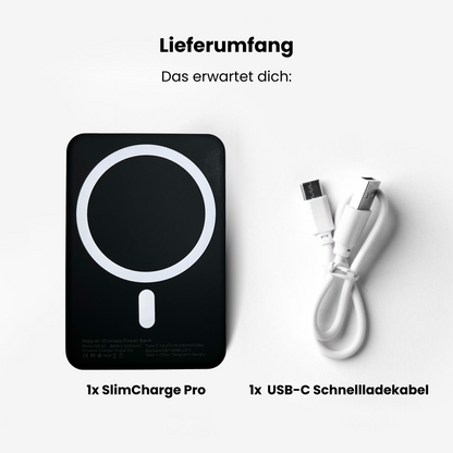 SlimCharge Pro - Magnetische PowerBank