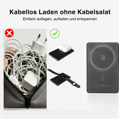 NordCharge - Magnetische PowerBank + SlimCharge.