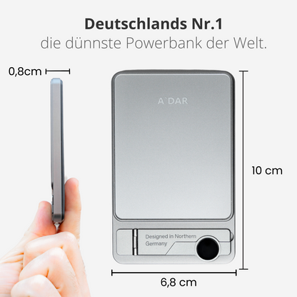 NordCharge MAX - Magnetische PowerBank(10.000mAh, Slim)