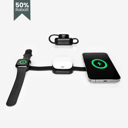 AdarGo! - kabelloses & 3-in-1 Faltbares Ladepad