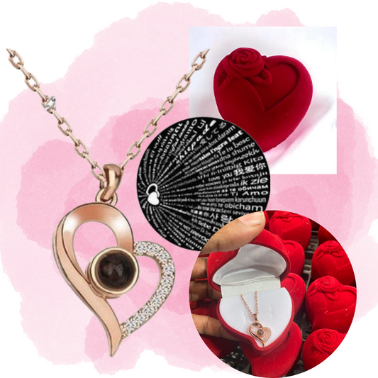 Colar Te Amo Infinito 💔 Con caja de lujo💔 Solo ahora com 50% de Descuento