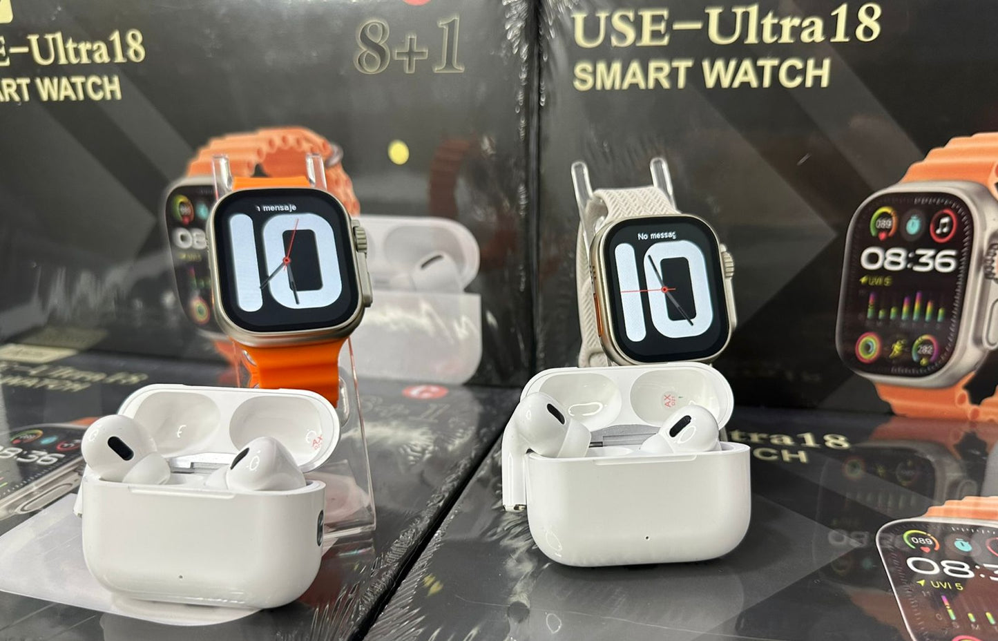 💥SMART WATCH USE - Ultra 18 +AUDIFONOS 🎧 COMPRA UN SMARTWATCH Y LLÉVATE UN AURICULAR GRATIS