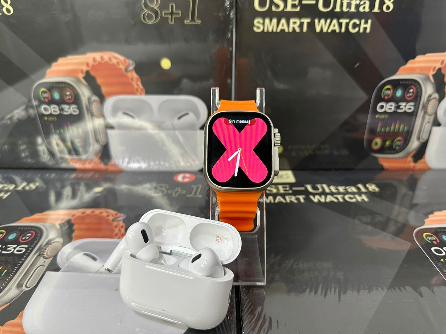 💥SMART WATCH USE - Ultra 18 +AUDIFONOS 🎧 COMPRA UN SMARTWATCH Y LLÉVATE UN AURICULAR GRATIS