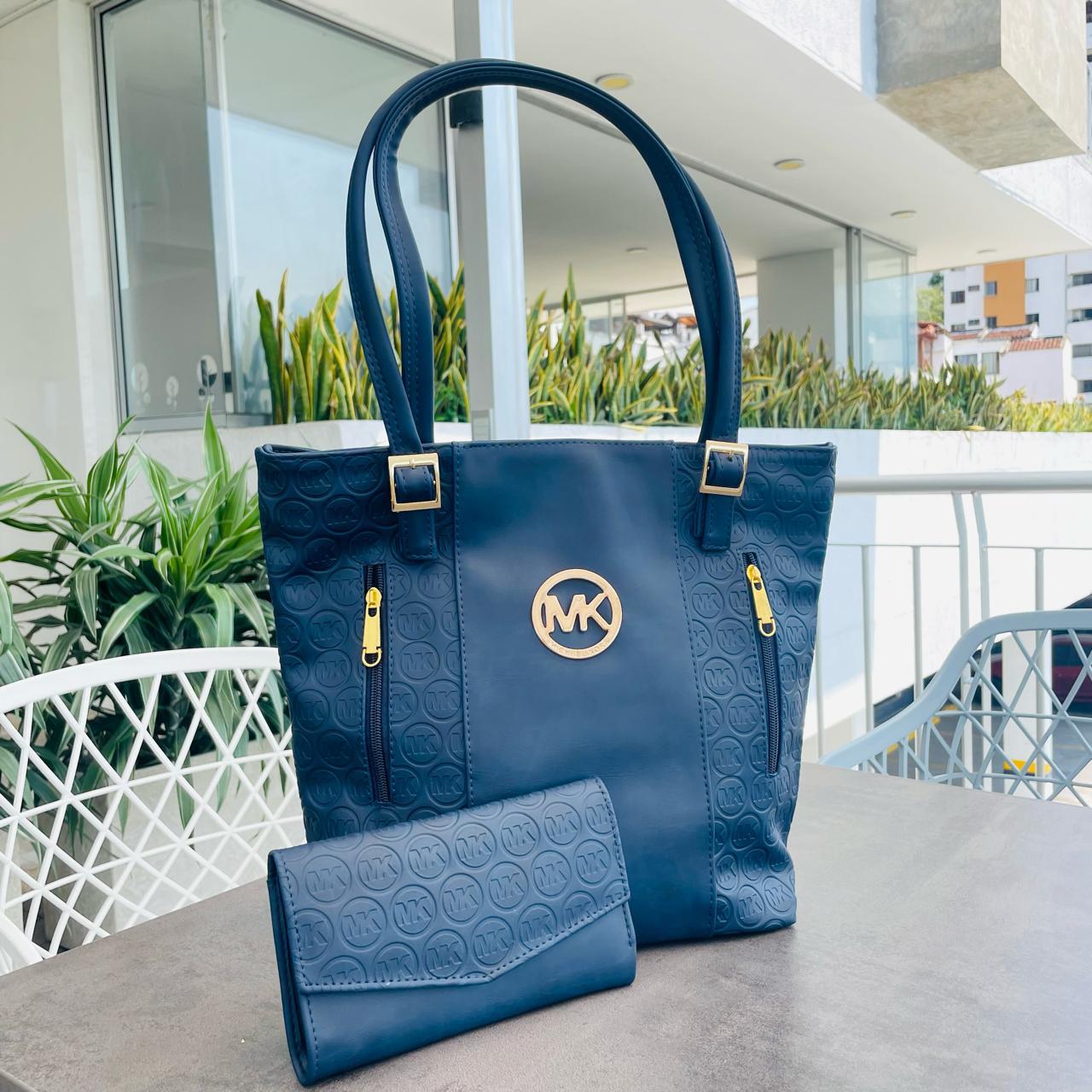 💼 Colección La Perla MK  💼- BOLSO DE MANO + BILLETERA EN CUERO DAMA MK - COMPRA UN BOLSO DE LUJO Y LLÉVATE UNA CARTERA A JUEGO POR UNA OFERTA IRRESISTIBLE 179900 COP