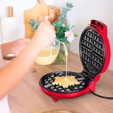 Mini Wafflera Electrica Antiadherente